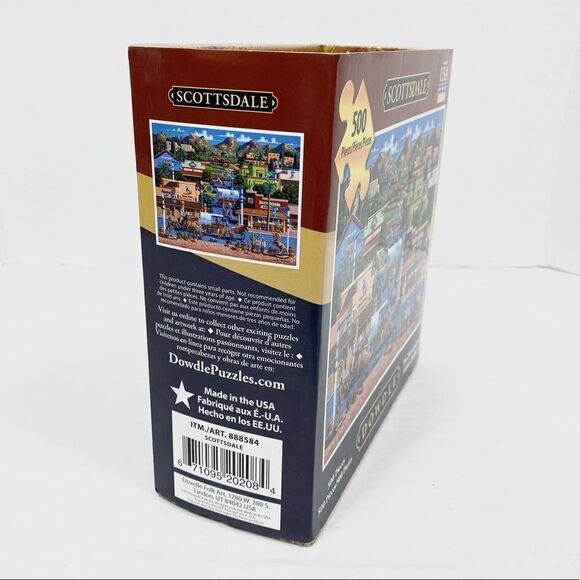500 Piece Dowdle Puzzles Scottsdale Arizona - Picture 5 of 6